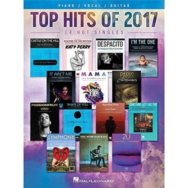 Top Hits of 2017 - Pvg : 14 Hot Singles-9781540005809