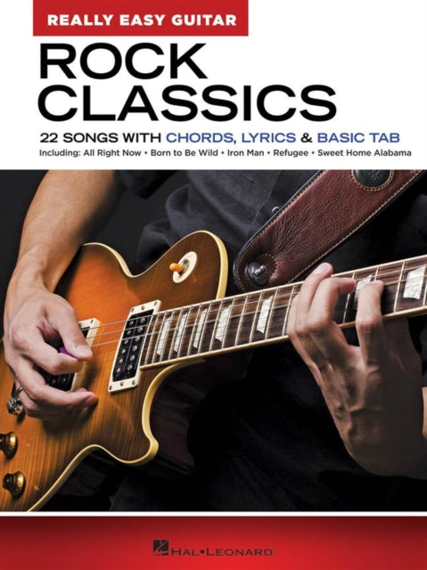 ROCK CLASSICS REALLY EASY GUITAR SERIES-9781540040787