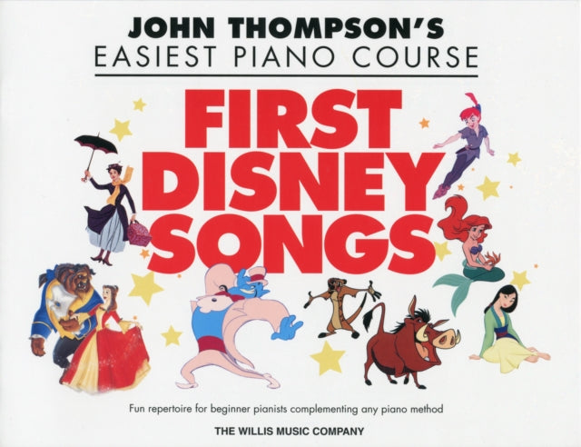 John Thompson's Piano Course First Disney Songs-9781617741791