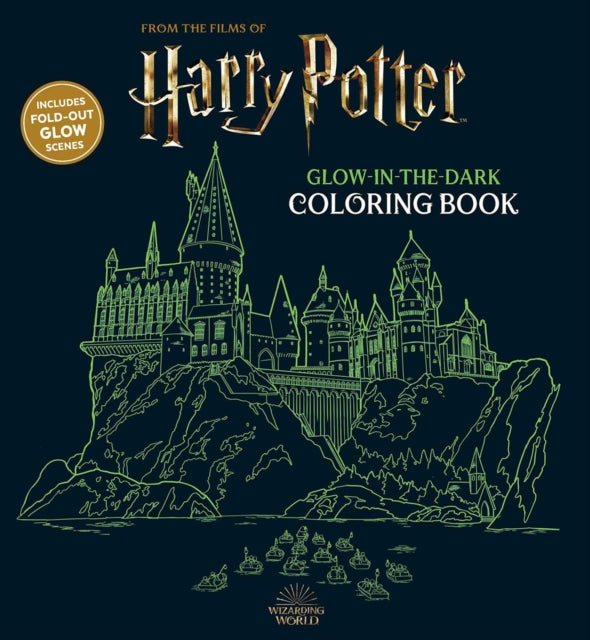 Harry Potter Glow in the Dark Coloring Book-9781645179009