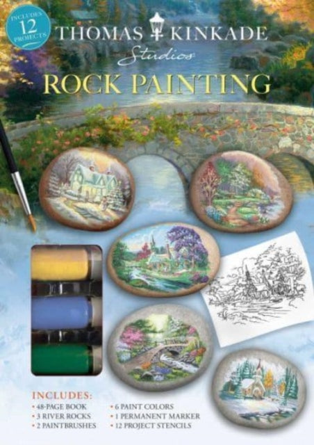 Thomas Kinkade Rock Painting-9781667205465