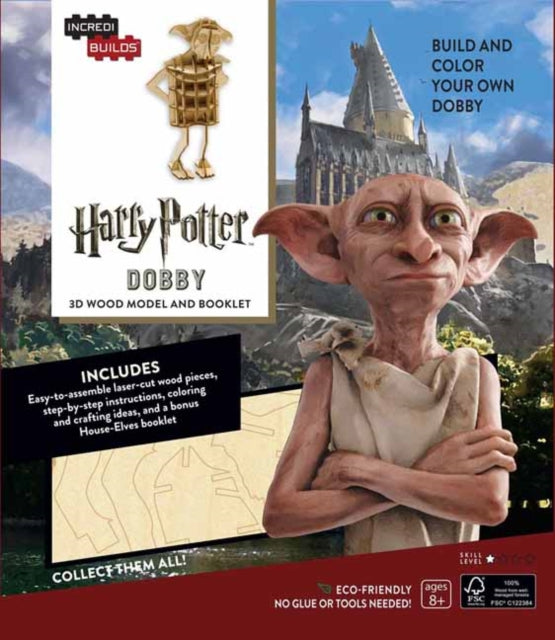 IncrediBuilds: Harry Potter : Dobby 3D Wood Model and Booklet-9781682980293