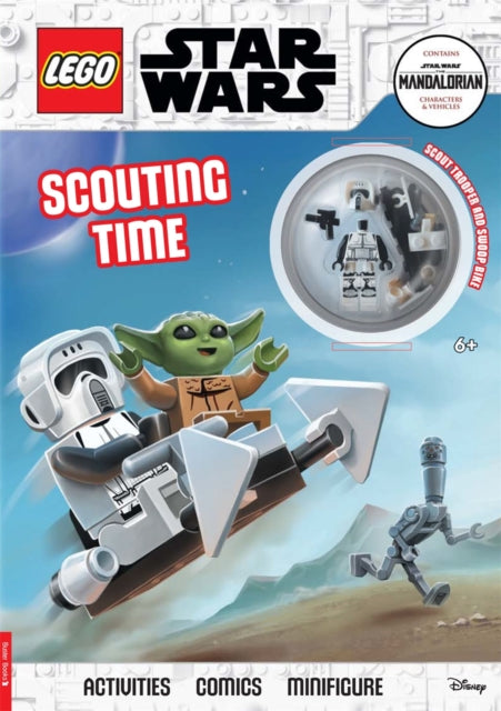 LEGO Star Wars: Scouting Time (with Scout Trooper minifigure and swoop bike)-9781780559469