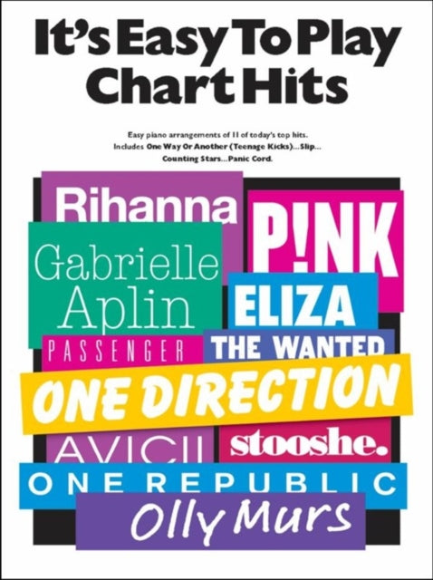 It's Easy to Play Today's Chart Hits-9781783053988