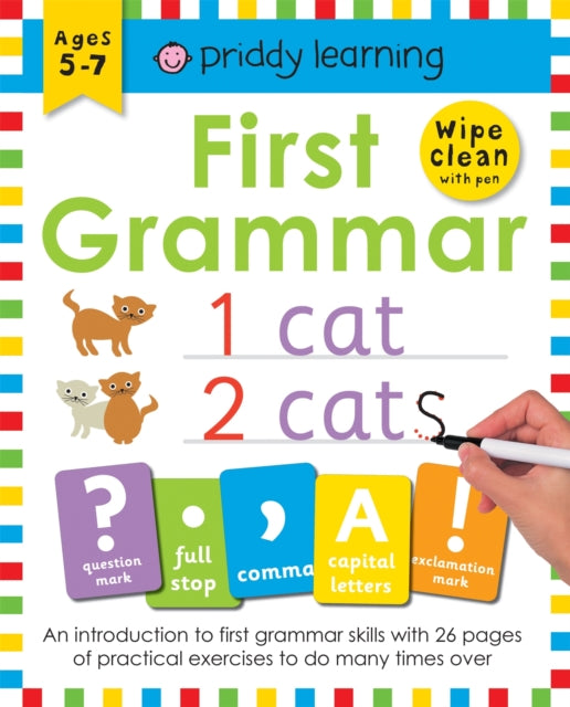 First Grammar : Wipe Clean Workbooks-9781783415571