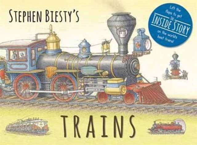 Stephen Biesty's Trains : Cased Board Book with Flaps-9781783704248