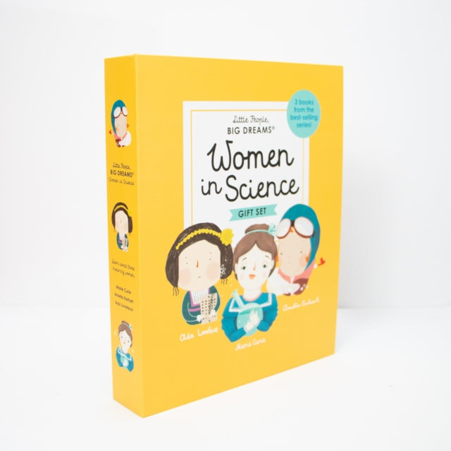 Little People, BIG DREAMS: Women in Science : 3 books from the best-selling series! Ada Lovelace - Marie Curie - Amelia Earhart-9781786034021
