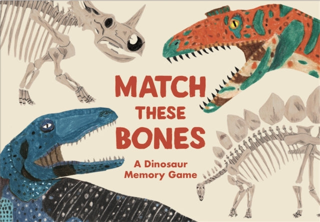 Match these Bones : A Dinosaur Memory Game-9781786277190