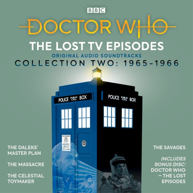 Doctor Who: The Lost TV Episodes Collection Two : 1st Doctor TV Soundtracks-9781787537507