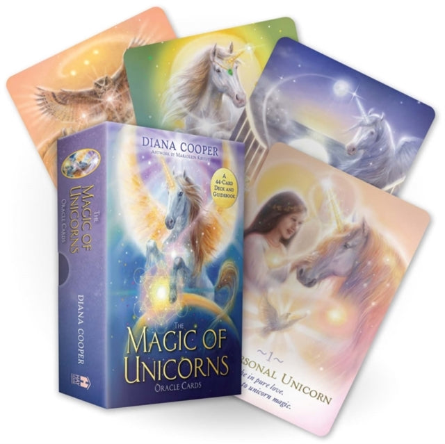 The Magic of Unicorns Oracle Cards : A 44-Card Deck and Guidebook-9781788174510