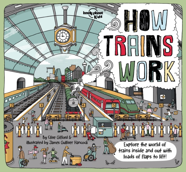 Lonely Planet Kids How Trains Work-9781788683272