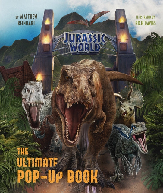 Jurassic World - The Ultimate Pop-Up Book-9781789098808