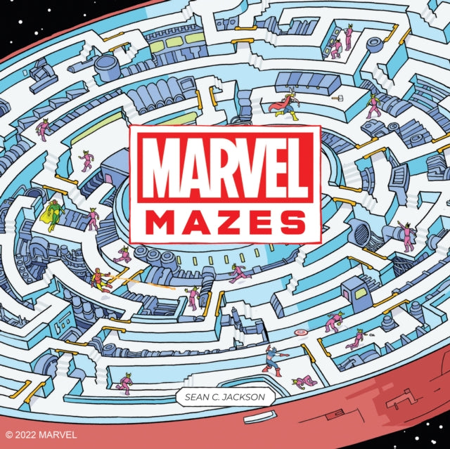 Marvel Mazes-9781797217475