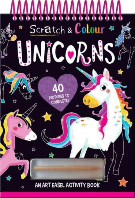 Scratch and Colour Unicorns-9781801052689