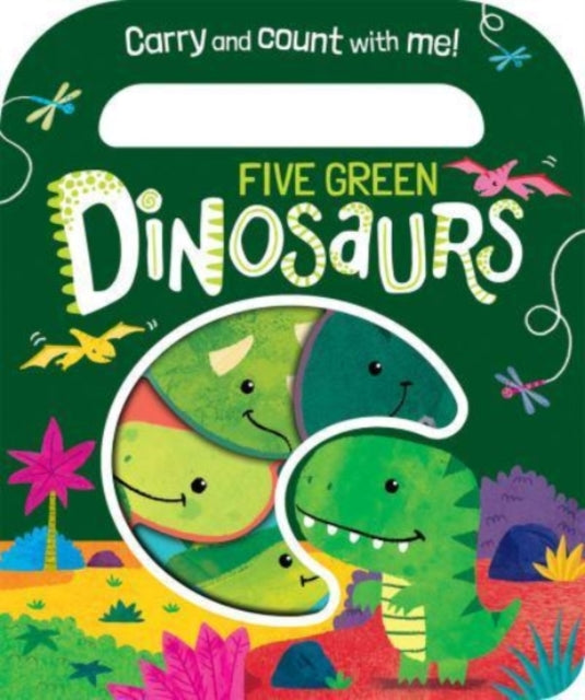 Five Green Dinosaurs-9781801052740