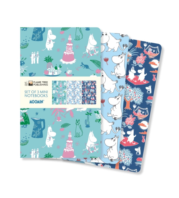 Moomin Classics Set of 3 Mini Notebooks-9781804171967