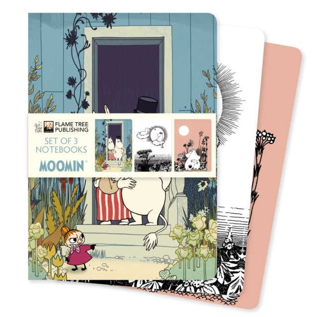 Moomin Set of 3 Standard Notebooks-9781804175521