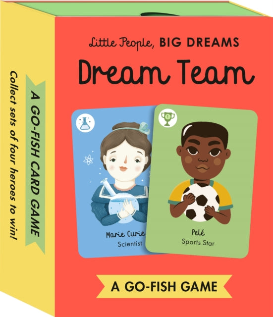 Little People, BIG DREAMS Card Game: Dream Team : A Go-Fish Card Game-9781836001645