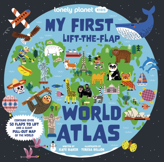 Lonely Planet Kids My First Lift-the-Flap World Atlas-9781838699925
