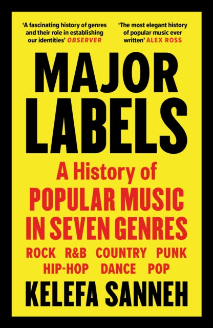 Major Labels : A History of Popular Music in Seven Genres-9781838855949