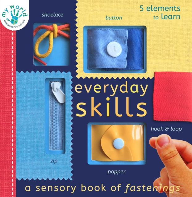 Everyday Skills : A Sensory Book of Fastenings-9781838910648