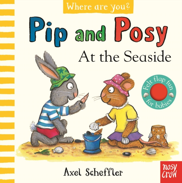 Pip and Posy, Where Are You? At the Seaside (A Felt Flaps Book)-9781839948343