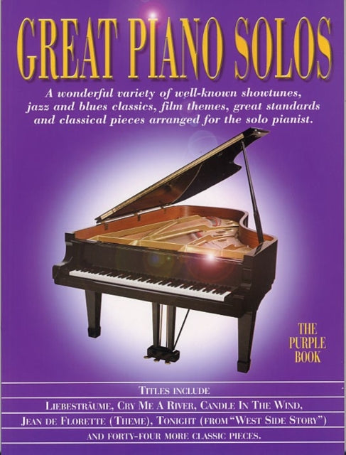 Great Piano Solos - The Purple Book : A Wonderful Variety of Piano Solos-9781846093906