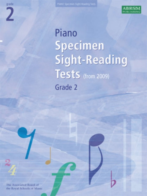Piano Specimen Sight-Reading Tests, Grade 2-9781860969065