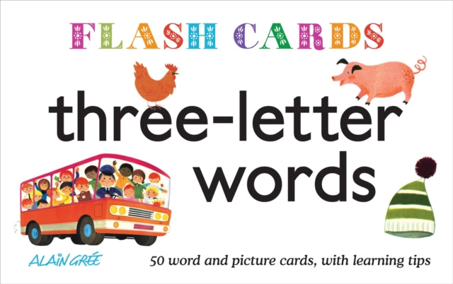 Flash Cards: Three-Letter Words-9781908985149