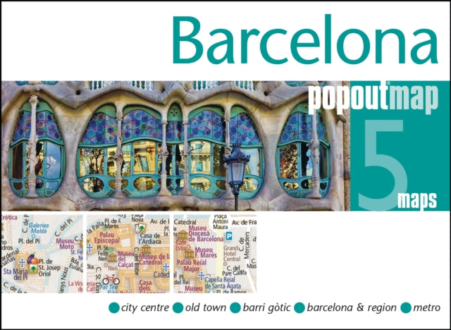 Barcelona PopOut Map-9781910218938