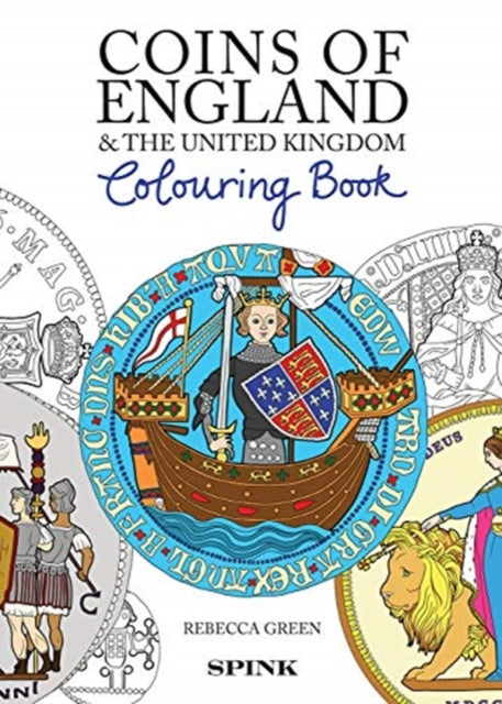 Coins of England Colouring Book-9781912667406