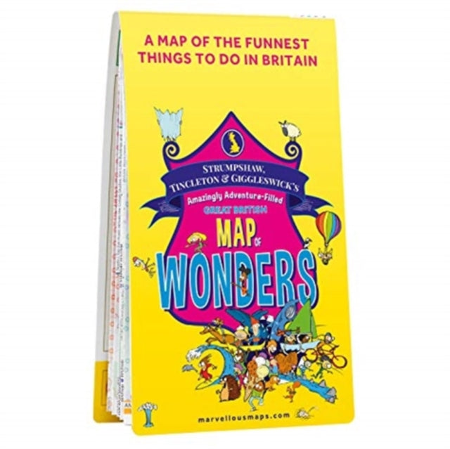 Great British Map of Wonders-9781913447038