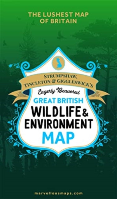 ST&G's Great British Wildlife & Environment Map-9781913447106