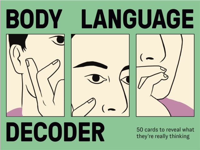Body Language Decoder : 50 Cards To Reveal What They're Really Thinking-9781913947200