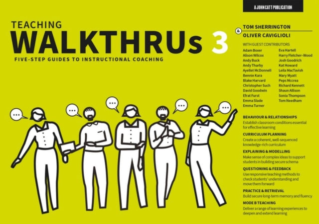 Teaching WalkThrus 3: Five-step guides to instructional coaching-9781915261137