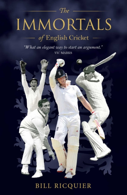 Immortals of English Cricket-9781925946123
