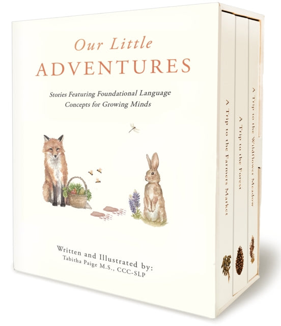 Our Little Adventure Series : A Modern Heirloom Books Set Featuring First Words and Language Development-9781950968015