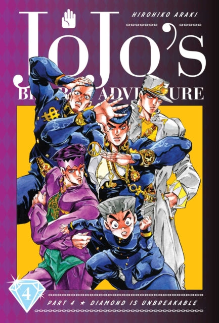 JoJo's Bizarre Adventure: Part 4--Diamond Is Unbreakable, Vol. 4-9781974708109