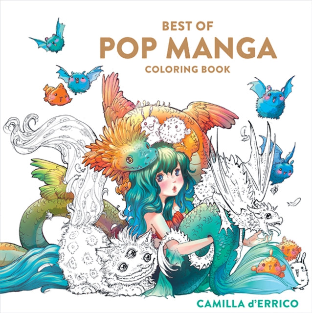Best of Pop Manga Coloring Book-9781984862761