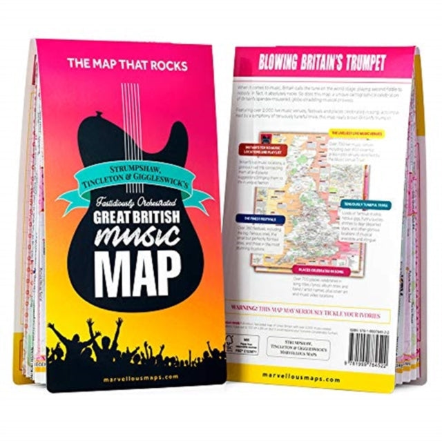 S T & G's Great British Music Map-9781999784522