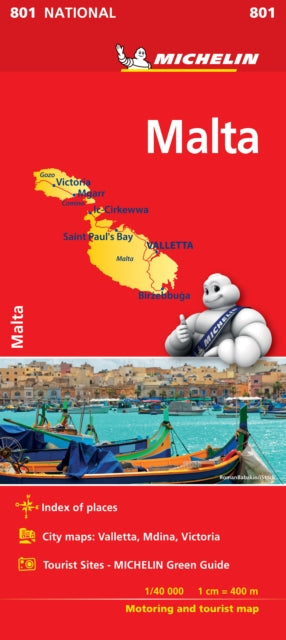 Malta National Map 801 : Map-9782067229037