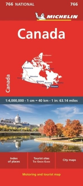 Canada - Michelin National Map 766-9782067259676