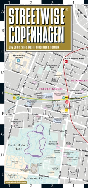 Streetwise Copenhagen Map - Laminated City Center Street Map of Copenhagen, Denmark : City Plan-9782067260030