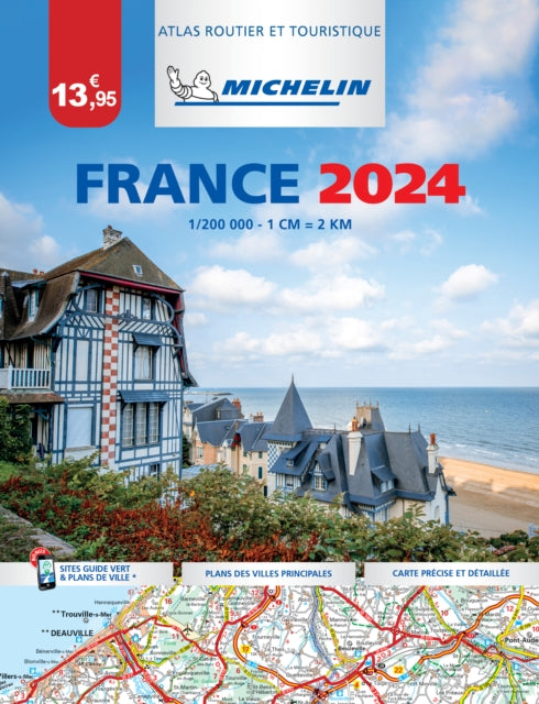 France Essential 2024 Tourist & Motoring Atlas-9782067261303
