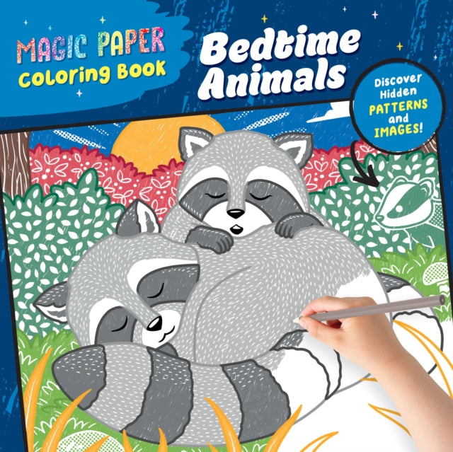 Magic Paper Coloring Book: Bedtime Animals : Discover Hidden Patterns and Images!-9798886084641