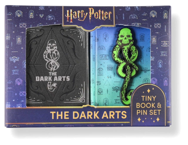 Harry Potter: Dark Arts Tiny Book and Pin Set-9798886637090