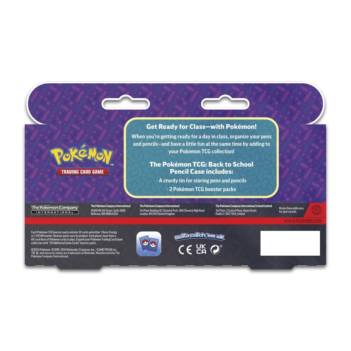 Pokmon TCG: Back to School Pencil Case (2024) Hunt's Bookshop Pokmon TCG: Back to School Pencil Case (2024) Hunt's Bookshop