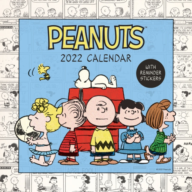 Peanuts Square Wall Planner Calendar 2022-5020211284117