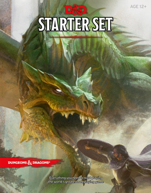 Dungeons & Dragons Starter Set (Six Dice, Five Ready-to-Play D&D Characters With Character Sheets, a Rulebook, and One Adventure) : Fantasy Roleplaying Game Starter Set-9780786965595
