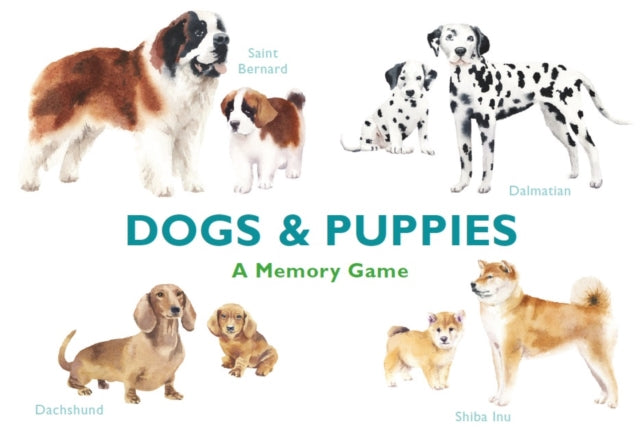 Dogs & Puppies : A Memory Game-9781786272737